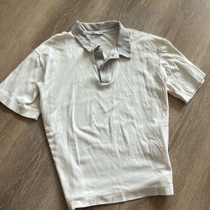 Zara 2-Tone Men’s Polo - Relaxed Fit Sz XL